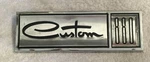 Nos Mopar 1965 Dodge Custom 880 Fender Emblem Nameplate 2578548. Fixed Price $55.00.