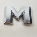 98-05 Mercedes-benz ML320 Emblem Logo Letter 'm' Rear Tailgate Trunk A1638170015. Fixed Price $19.99.