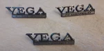 Lot Of 3: Vintage Oem Metal Emblem 1973 - 77 Chevy Chevrolet Vega 9614435. Fixed Price $60.00.