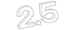 Genuine Volkswagen Nameplate 1K9-853-675-J-739. Fixed Price $45.62.