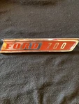 Ford F700 Truck Side Hood Emblem - Nos Oem. Fixed Price $80.00.