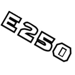 New Genuine Mercedes-benz Model Plate 2128176215 / 212-817-62-15 Oem. Fixed Price $47.43.