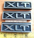 (1) Ford Aerostar Xlt Circa '96 Rear Emblem E89B 1243156 Aa CE1795). Fixed Price $6.00.