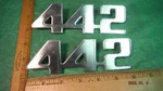 BP46 Oldsmobile 442 Fender Emblems Vintage 1974-5 #416098 Cutlass. Fixed Price $101.99.
