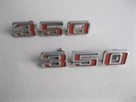 Chevrolet Chevelle And Malibu 350 Ornament Emblems #325291 (2 Total). Fixed Price $33.59.