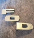 Oem 1973-1977 Ford Truck F-series Bronco Hood Grille Emblem Letters D3TB. Fixed Price $39.99.