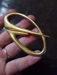 Oldsmobile Alero 24K Gold Plated Front Emblem Metal Nice! Oem. Fixed Price $29.99.