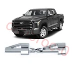 Chrome 4X4 Tailgate Rear Emblem Badge Letter For 2022 -2023 Toyota Tundra V6 SR5. Fixed Price $20.99.