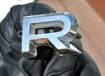 Metal 1962 Ford Falcon Galaxie Chrome Letter "r" Emblem C2DB-16606-H. Fixed Price $29.99.