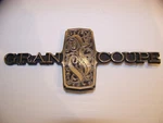 1974 Plymouth Fury Gran Coupe Emblem #3680334. Fixed Price $24.99.