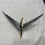 1953,55 Studebaker Champion Commander Hood Emblem. Fixed Price $157.70.