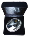 Cadillac Heritage Of Ownership Grille Badge......new With Flaws Condition. Fixed Price $14.99.