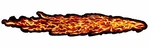 Phoenix Flame Fire Vinyl Graphic Decal Motorcycle Go Kart Race Car Set. Fixed Price $227.94.