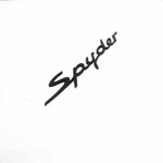 New Porsche Boxster "spyder" Rear Emblem Black P/n 98755923903. Fixed Price $177.00.