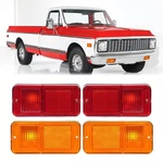 Front Rear Side Marker Lights Set For Chevrolet Gmc C/k Pickup Trucks 1968-1972. Fixed Price $31.89.