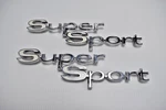 1967 Chevelle Ss Quarter Panel Emblems Pair Nos Oem Gm 7660687 Super Sport. Fixed Price $85.99.