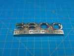 Gm 3800 Tuned Port Injection Emblem Badge Oem 52363450 Buick Regal 3.8L. Fixed Price $23.11.
