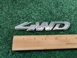 2008-2012 Ford Escape 4WD Emblem 8L84-7843156-DA Oem Badge 1S5. Fixed Price $14.99.
