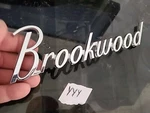 Nos 1969 70 Chevy Brockwood Wagon Emblem Script Oem 8751550 Gm. Fixed Price $52.99.