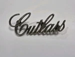 1971-1972 Oldsmobile Cutlass Chrome Script Emblem. Fixed Price $9.26.