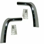 New Goodmark Front Set Of 2 Lh & Rh Side Fender Extension Molding Fits Mustang. Fixed Price $196.41.