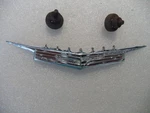 1960 Original Cadillac Hood Chrome Emblem Crest - Part # 1473719 Used. Fixed Price $75.00.