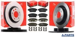 Trw Brake Set Complete V+h Chevrolet J300 Opel Astra P10 W13 Zafira P12. Fixed Price $290.43.