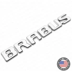 Brabus Emblem 3D Trunk Logo Nameplate Badge Letter Mercedes Amg Sport - Chrome. Fixed Price $19.99.