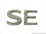 Genuine Saab Front Fender Emblem Se For 1999-2002 9-3 4958153-AA. Fixed Price $21.47.