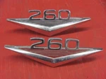 Original 1964 Ford Falcon 260 V8 Fender Emblems Mustang C4OB-16C144-B. Fixed Price $29.99.