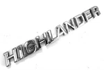 2001-2007 Toyota Highlander Rear Liftgate Chrome Emblem Oem. Fixed Price $14.99.