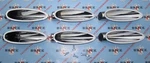 1956 Buick Portholes Set Of Die Cast Chrome Oem # 1169577. Fixed Price $275.00.