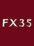 Infiniti FX35 Emblem Letters Badge Decal Logo Chrome Symbol Oem Genuine Original. Fixed Price $13.49.