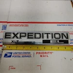 Ford Expedition Xlt Emblem Badge Logo Name 7L14-4043156-A Oem. Fixed Price $26.95.
