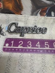 Nos Gm Chevrolet 1977-1984 Caprice Fender Emblem Badge Script Chevy. Fixed Price $39.50.