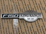 9L34-16B115-JB 2009-2014 Ford F150 King Ranch Oem Left Driver Side Emblem. Fixed Price $39.99.