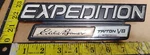 Ford Expedition Triton V8 Eddie Bauer Circa '00 Emblem XL14 16702 Aa (5291). Fixed Price $5.00.