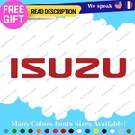 Fits Red Isuzu Stickers Decals Vinyl Tailgate Truck Dmax Npr Mu Xd Bedside. Fixed Price $10.82.