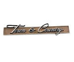 1968 Town & Country Wagon Chrome Emblem No Pins / Pegs 2786917 See Photos.. Fixed Price $25.00.
