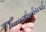 1977 1978 1979 Ford Thunderbird Trunk Script Emblem D7SB-6042550-AB T-bird. Fixed Price $39.99.