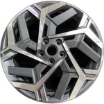 Hyundai Machined Charcoal Kona Oem Wheel 19 2024 Rim Factory Original 71061. Fixed Price $319.53.