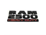 2015-2019 Dodge Ram 2500 Heavy Duty Emblem Nameplate Badge (matte Black) Mopar. Fixed Price $125.70.