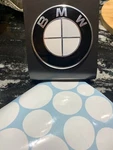 All White Emblem Overlay Stickers For Bmw 323I 323CI 328CI M3 318IS 318TI. Fixed Price $9.89.