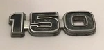Genuine 1975-1979 Ford 150 Metal Emblem Badge D5UB-11291C00-B 3 11/16. Fixed Price $9.95.