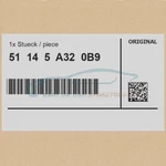Genuine Bmw 51145A320B9 -. Fixed Price $108.96.