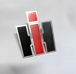 Vintage International Harvester Radiator Hood Ornament Badge Emblem Brass Chrome. Fixed Price $104.14.