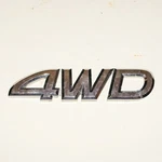 2001-2007 Toyota Sequoia "4WD" Rear Liftgate Trunk Badge Emblem Logo Oem. Fixed Price $20.00.