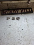 1965 1966 Ford Truck Grille Letters C5TB-8A342-A. Fixed Price $39.99.