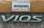 Genuine Vios Logo Emblem Badge Rear Tailgate For Toyota 14.5X2.4CM Adhesive. Fixed Price $35.59.