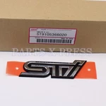 Jdm Subaru Legacy S401 Silver "sti" Logo Rear Trunk Lid Emblem ST9105366020. Fixed Price $42.90.